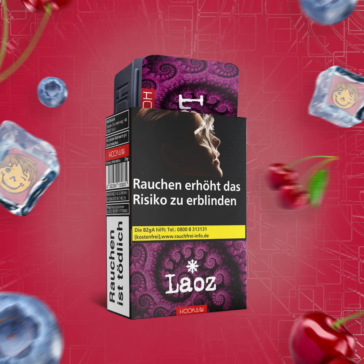 Hookain Tabak 25g Laoz Hookain Tabak 25g