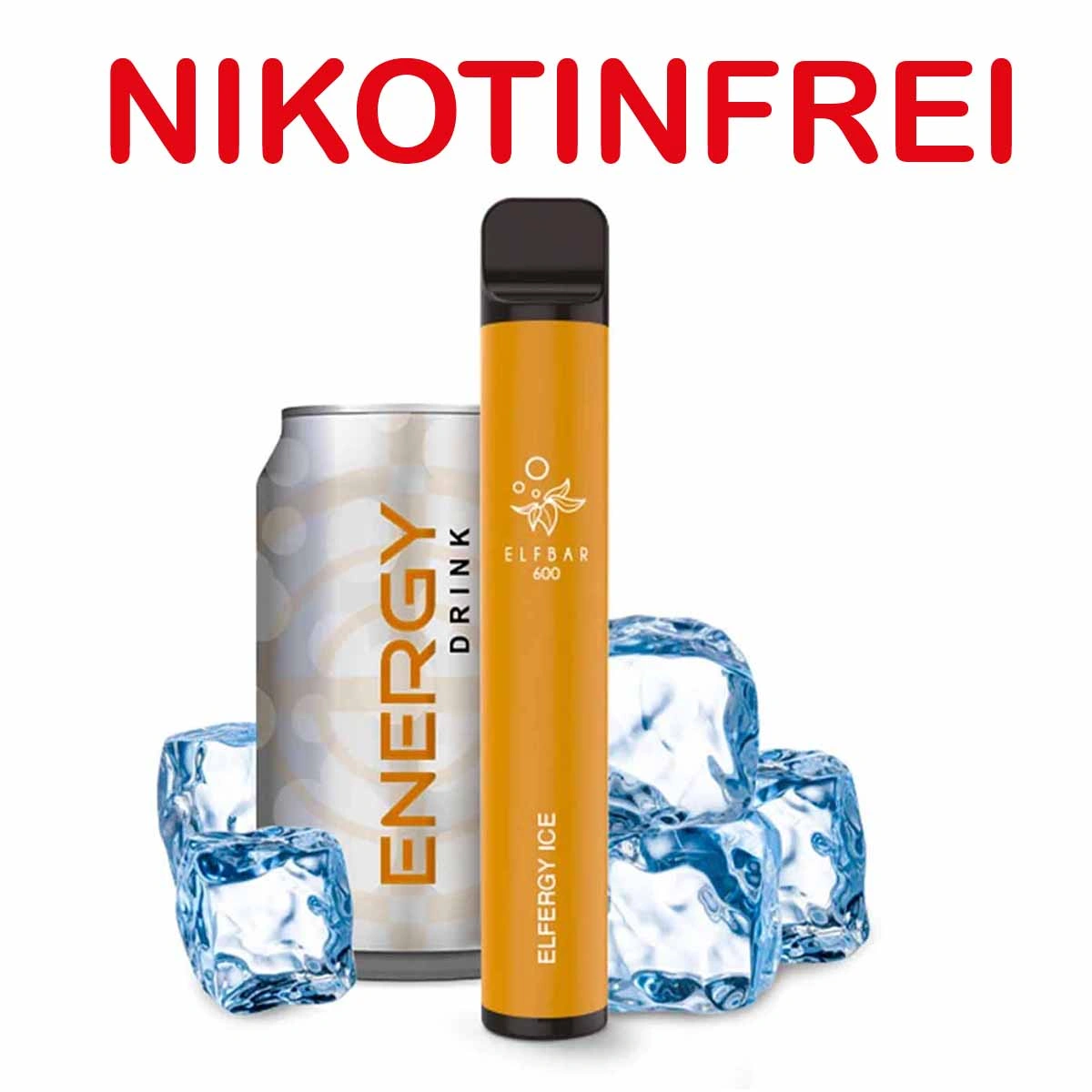 Elf Bar Vape 600 Nikotinefrei Elf Bull Ice