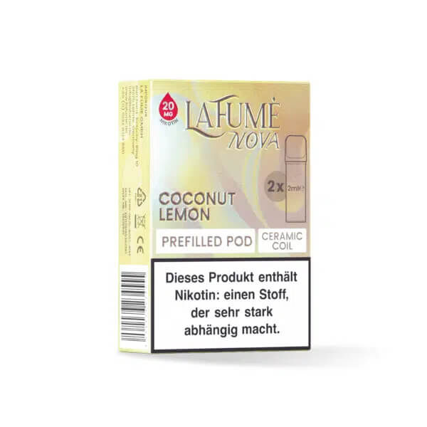 La Fume Nova Pods Coconut Lemon La Fume Nova Pods Coconut Lemon