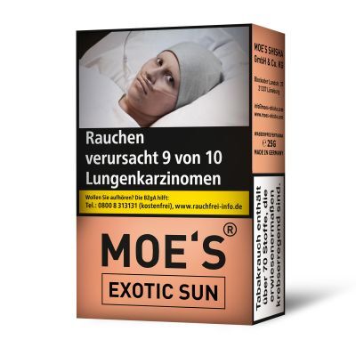 Moe's Tabak 25g Exotic Sun Moe's Tabak 25g Exotic Sun