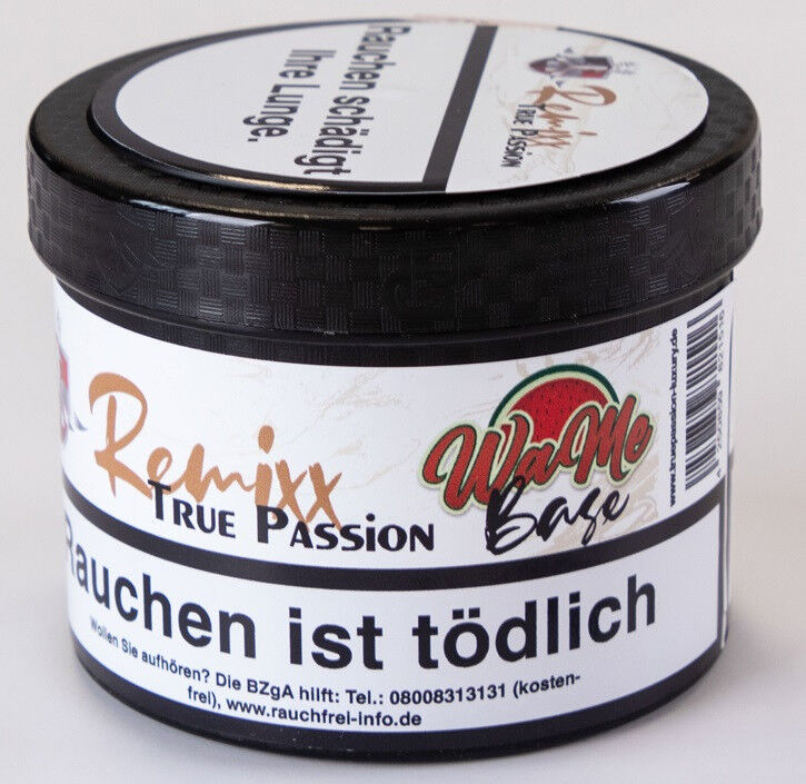 True Passion Remixx Base Pfeifentabak 65g Wame