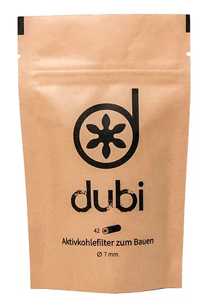 Dubi Aktivkohlefilter 7mm 5er