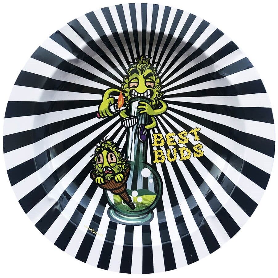 Best Buds Metallaschenbecher Smoke Me Best Buds Metallaschenbecher