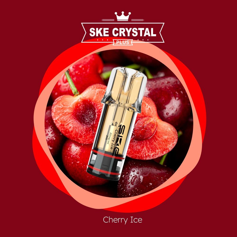 Crystal SKE Plus Pods Cherry Ice