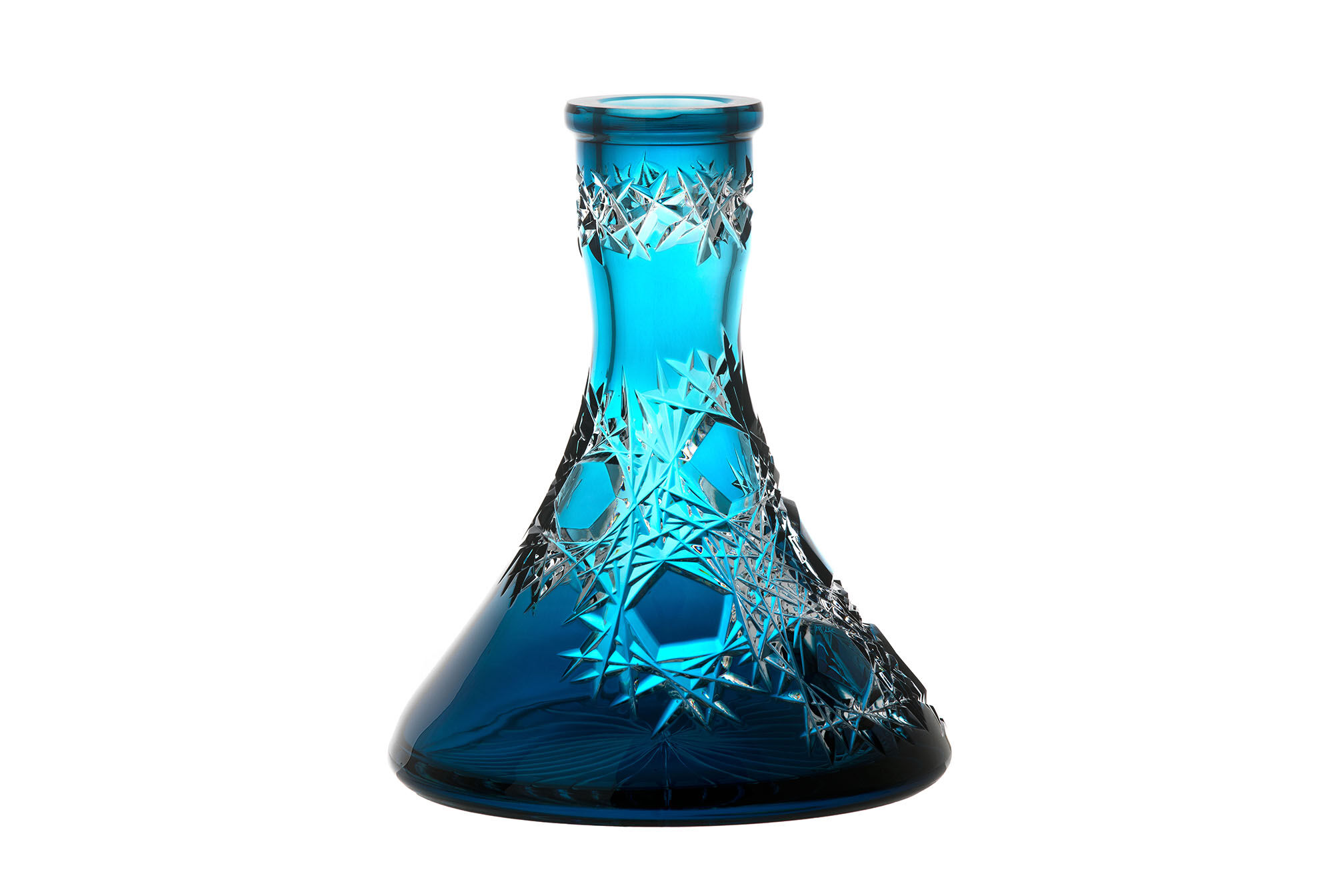 Caesar Crystal Bowl Frost Azure