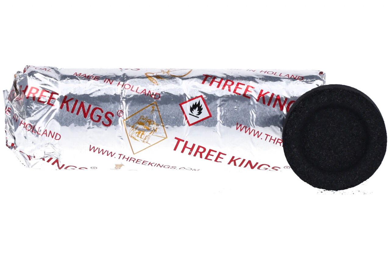 Three Kings Schnellzünder Kohle 40mm Three Kings Schnellzünder Kohle 40mm