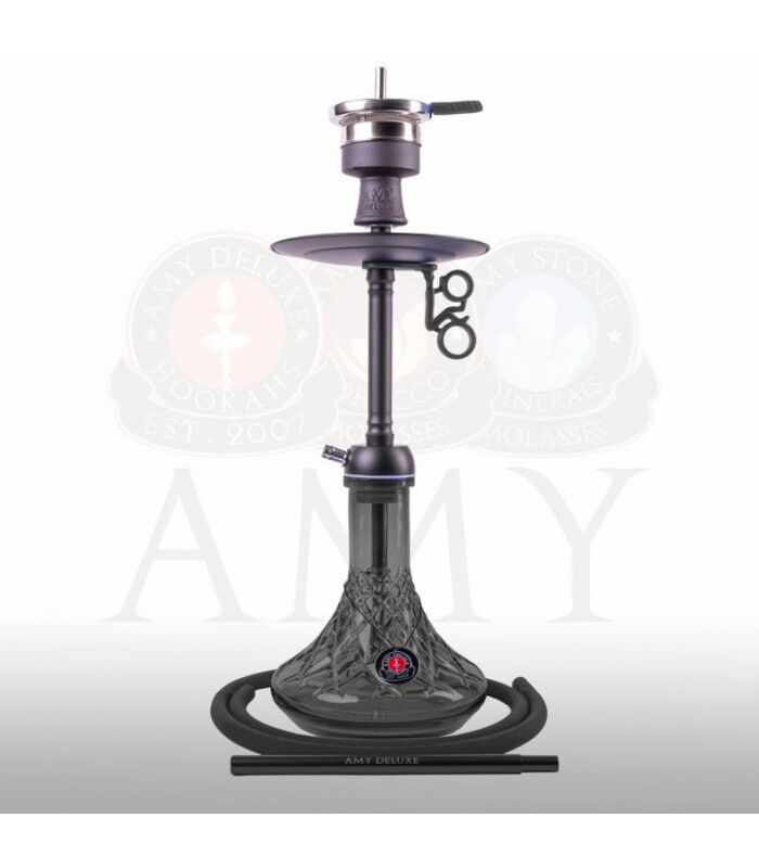 Amy Deluxe Shisha Alu Joy S 121.02 Black Matt Black Amy Deluxe Shisha Alu Joy S 121.02 Black Matt Black