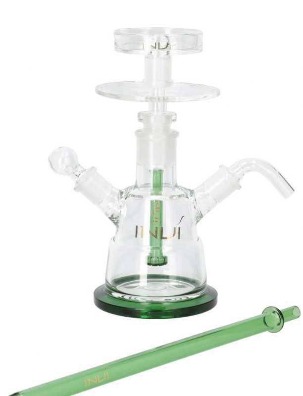 INVI Shisha Fraction Glasshisha Green INVI Shisha Fraction Glasshisha Green
