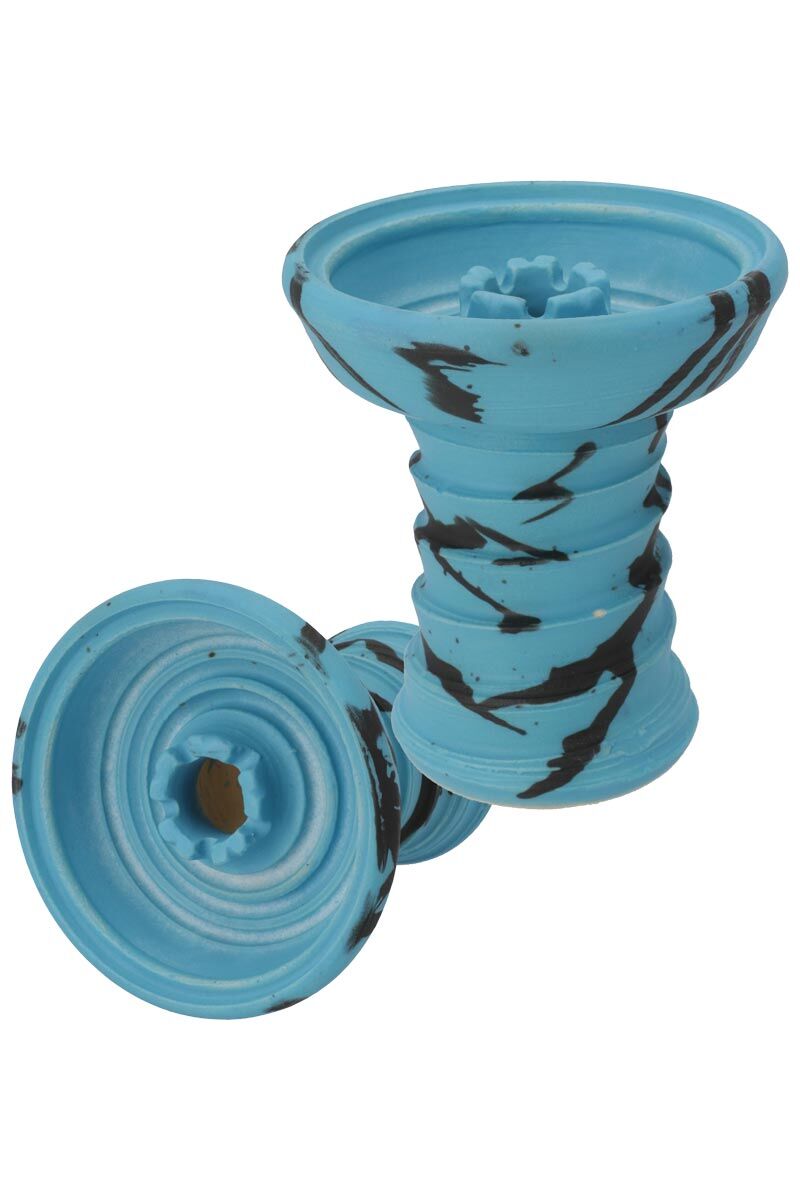 Stone Hookah Tabakkopf StoneFit Striped Light Blue