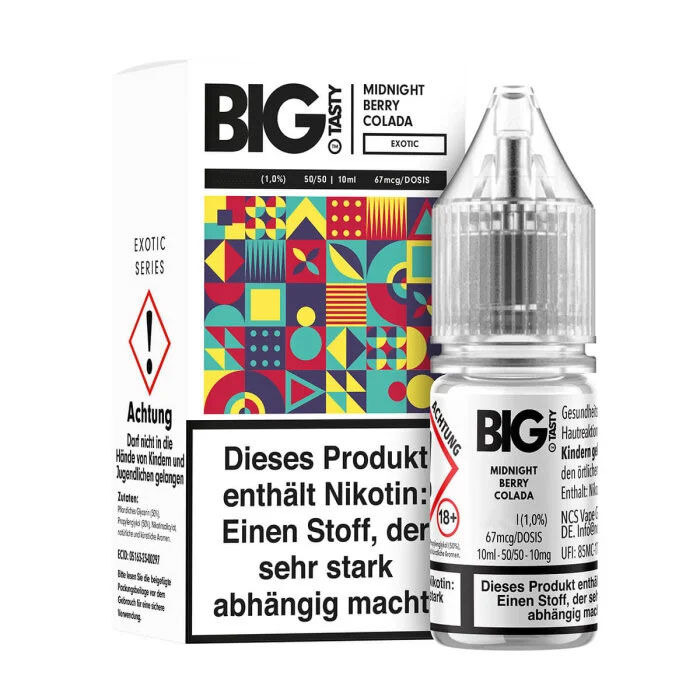 Big Tasty NicSalts Midnight Berr Colada 20 mg/ml