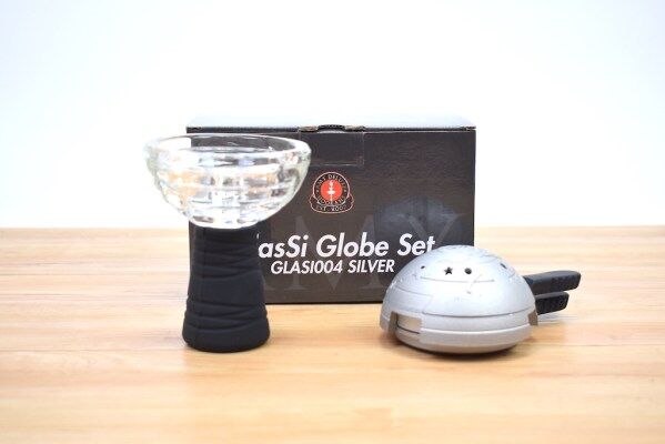 Amy Deluxe GlasSi Globe Set Silber