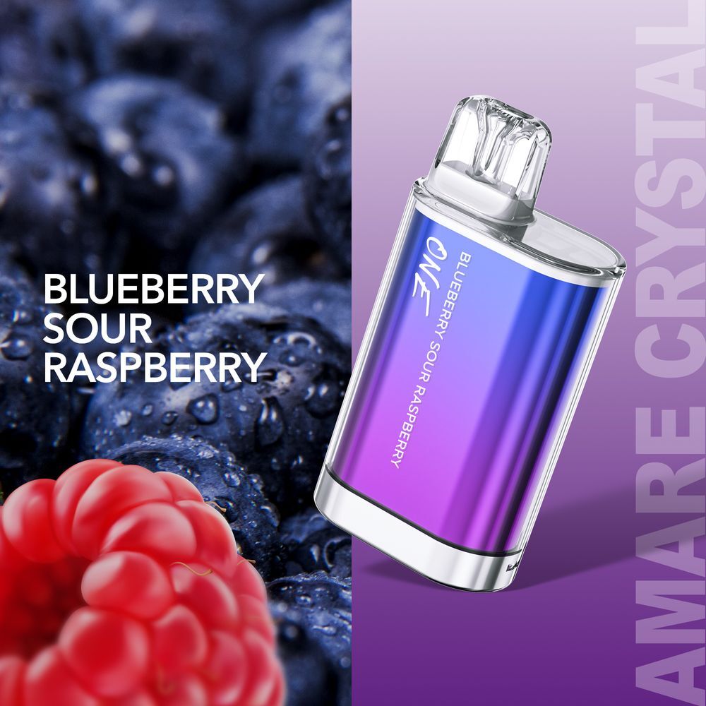 Amare Crystal One Blue Sour Raspberry
