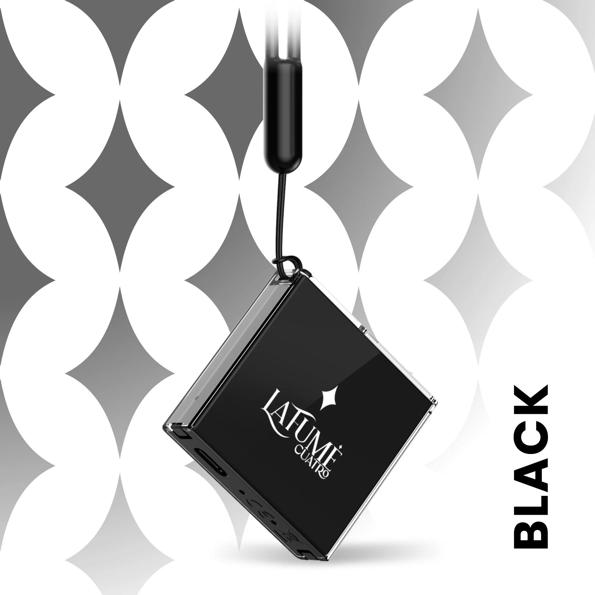 La Fume Cuatro Akkuträger Black