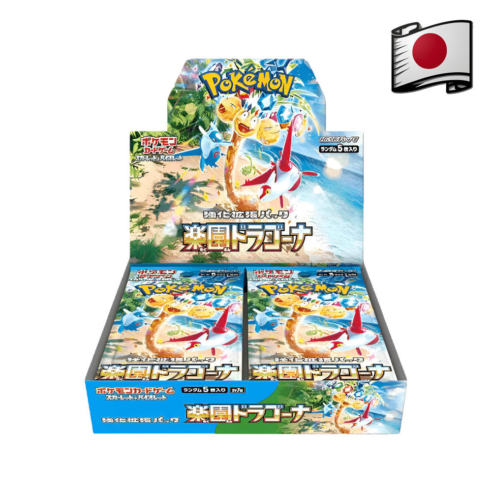Pokemon Paradise Dragona Display 30er JP Display