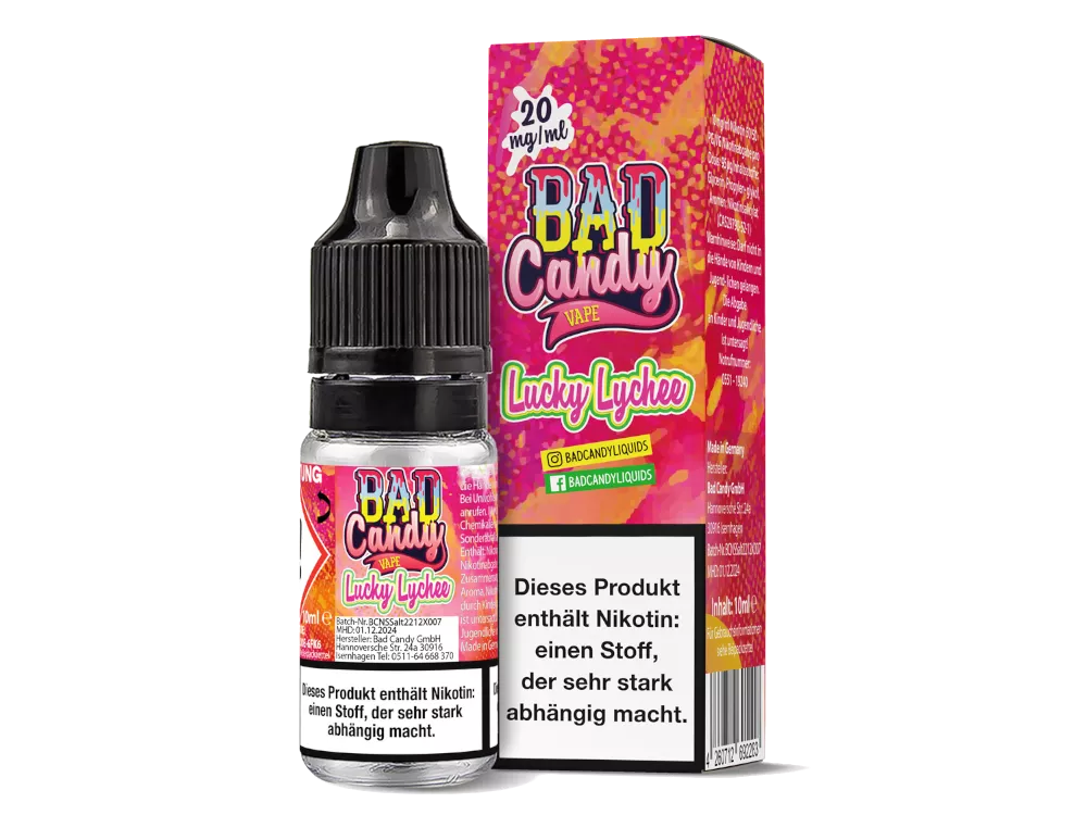 Bad Candy Nicsalt 10ml Lucky Lychee