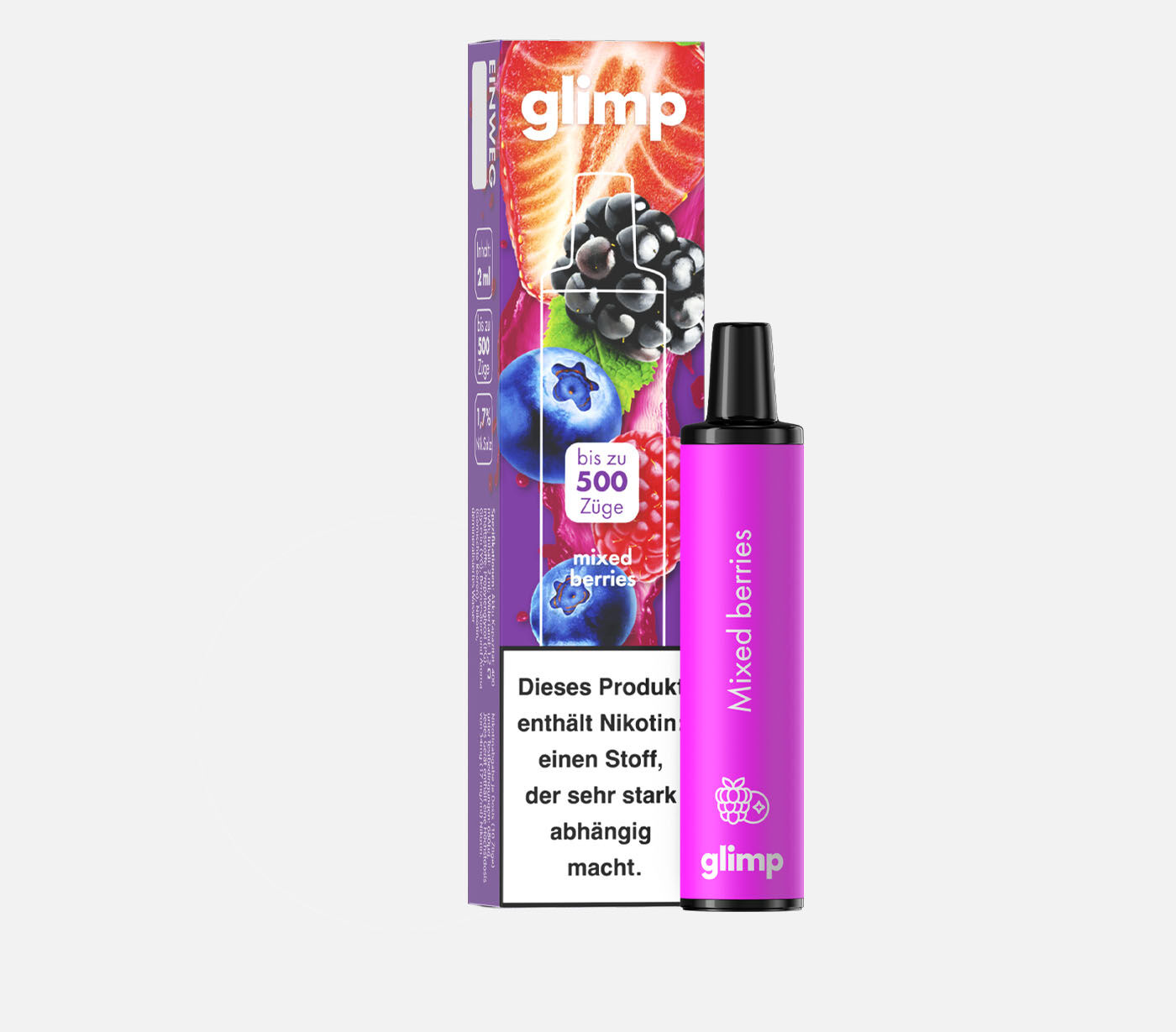 Glimp Vape Mixed Berries Glimp Vape Mixed Berries