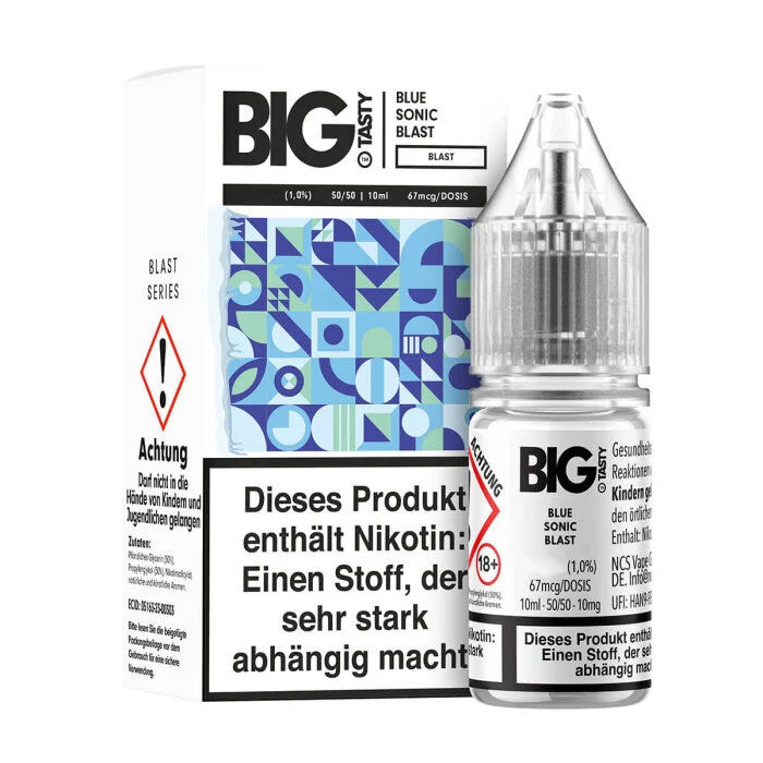 Big Tasty NicSalts Blue Sonic Blast 20 mg/ml