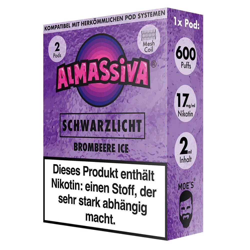 Al Massiva Pods 2er Schwarzlicht