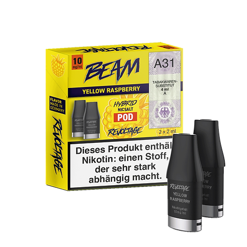 Revoltage Beam Pod 2er Yellow Raspberry 10 mg/ml