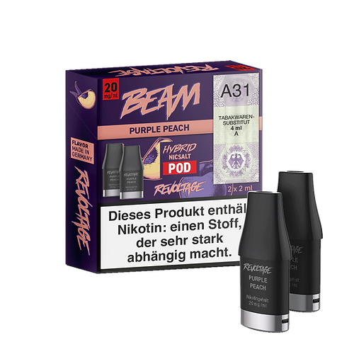 Revoltage Beam Pod 2er Purple PEach 20 mg/ml