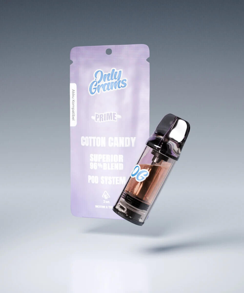 OnlyGrams Superior Pod 96% 2ml Cotton Candy