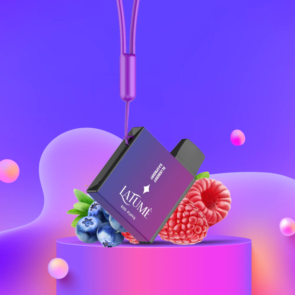 La Fume Cuatro Blueberry Raspberry La Fume Cuatro