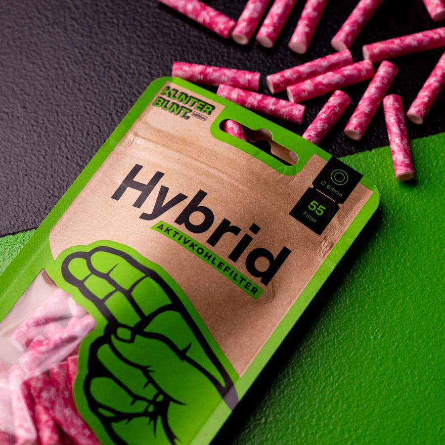 Hybrid Aktivkohlefilter bag 55 Magenta