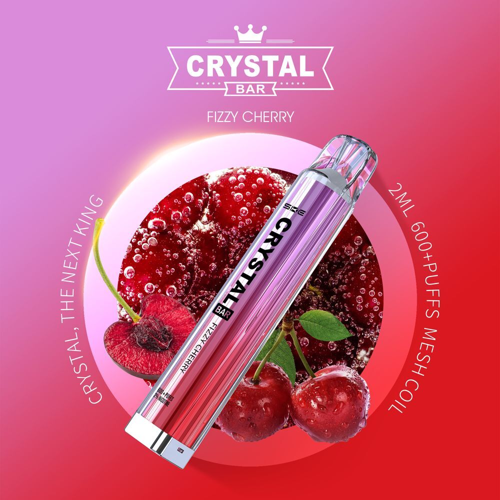 Crystal Bar SKE  600 Fizzy Cherry