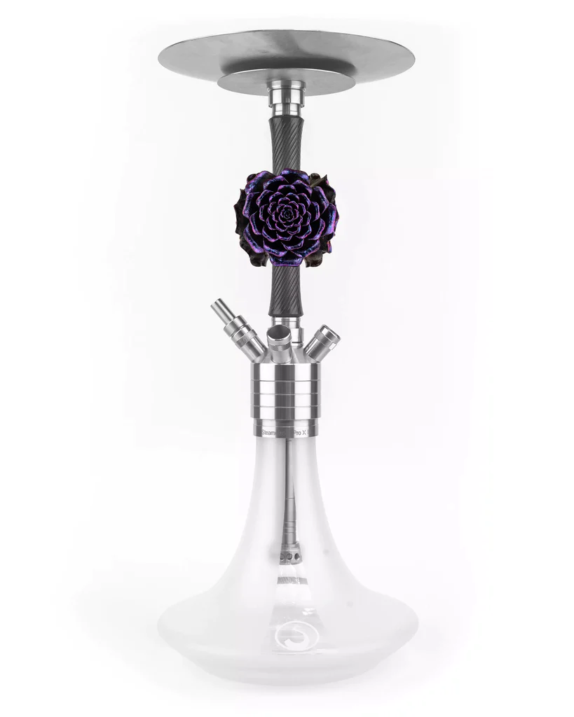 Hydro Smoke Rose Shisha Sleeve Lila Twisted Steamulation Pro X