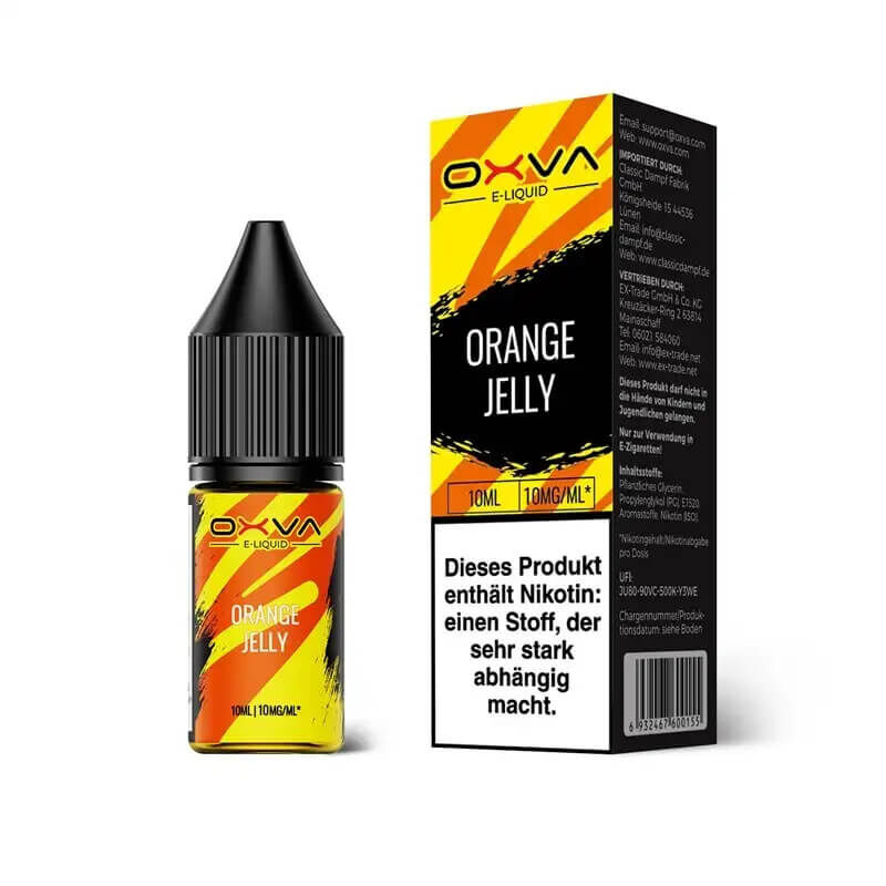 Oxva Liquid Nikotinsalz 10ml Orange Jelly-10mg