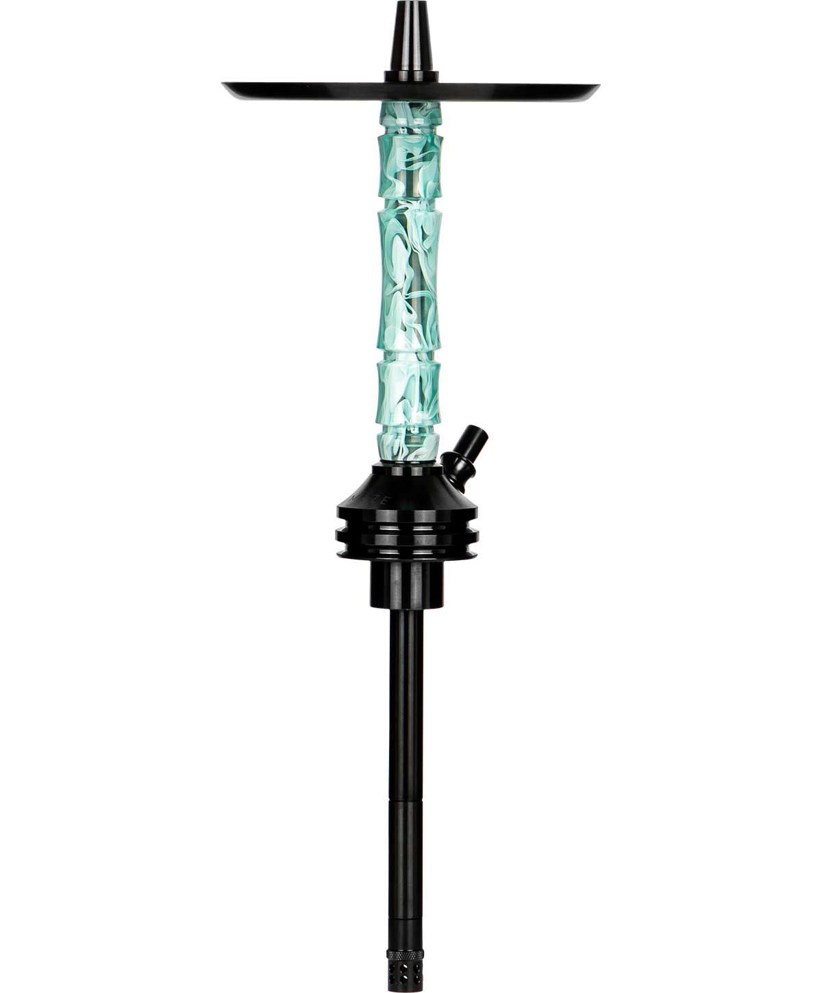 Moze Varity Lounge Black Rauchsäulenset Black Steel Wavy Mint