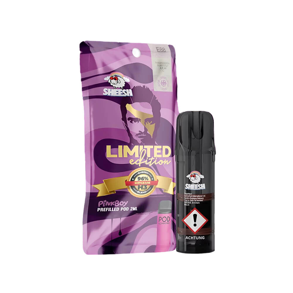 Sheesh Pod 96% H2 Superior 2ml Pinkboy