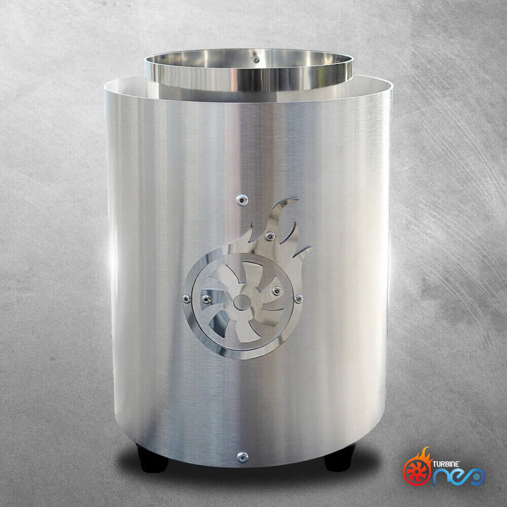 Shisha Turbine NeoStainless Steel Brushed