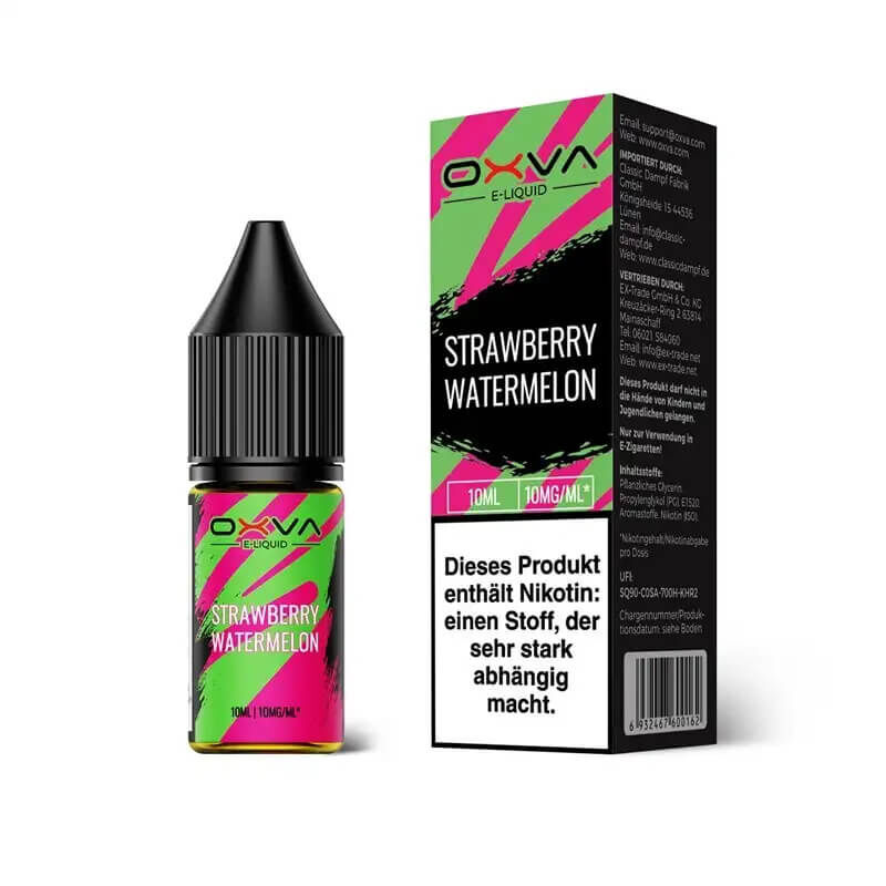 Oxva Liquid Nikotinsalz 10ml Strawberry Watermelon-10mg