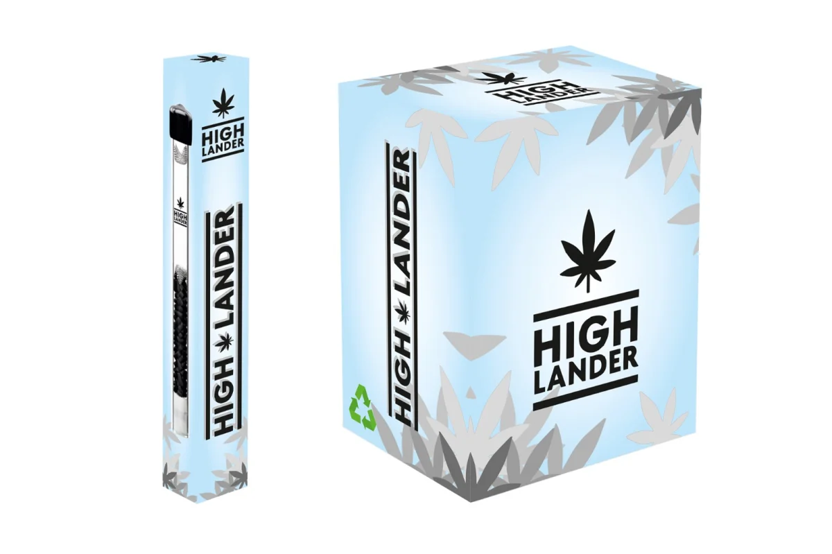 Highlander Glass Pipe Pro ohne Einzelverpackung