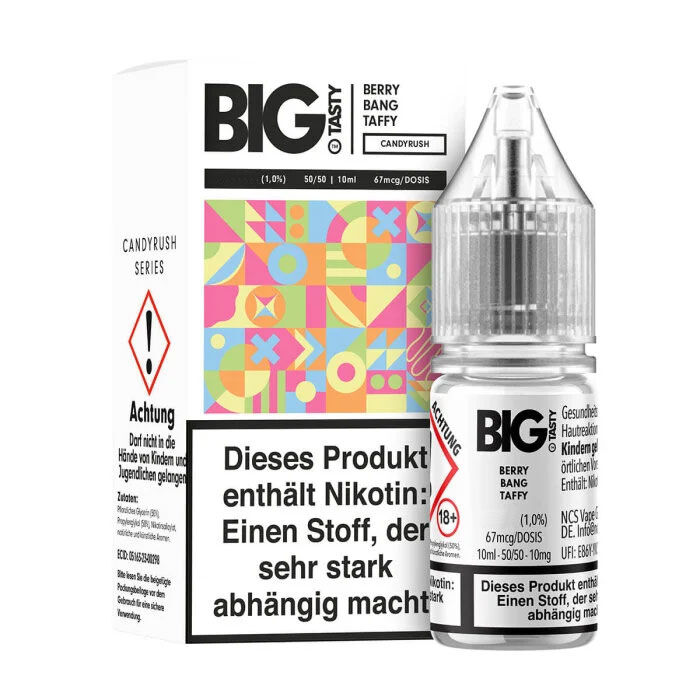 Big Tasty NicSalts Berry Bang Taffy 20 mg/ml