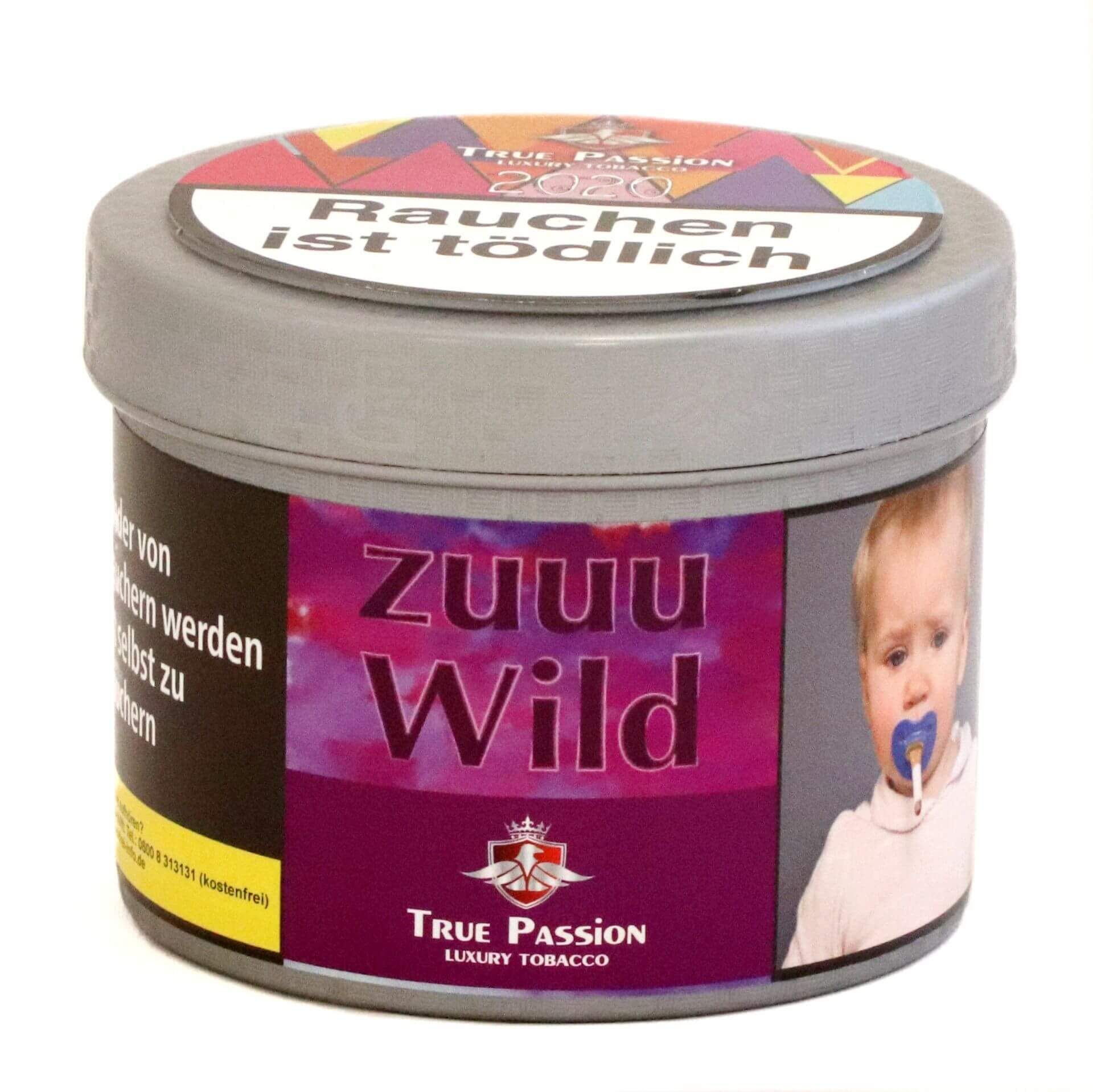 True Passion Tabak 200g Zu Wild