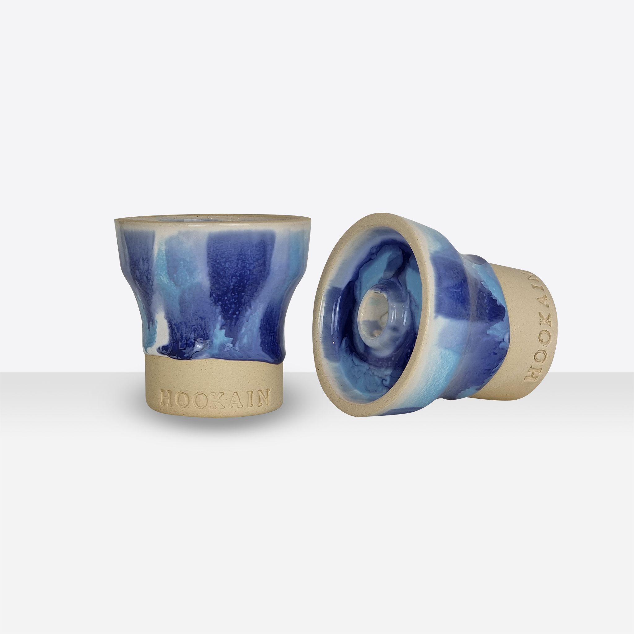 Hookain Popo Phunnel Blue Bubble