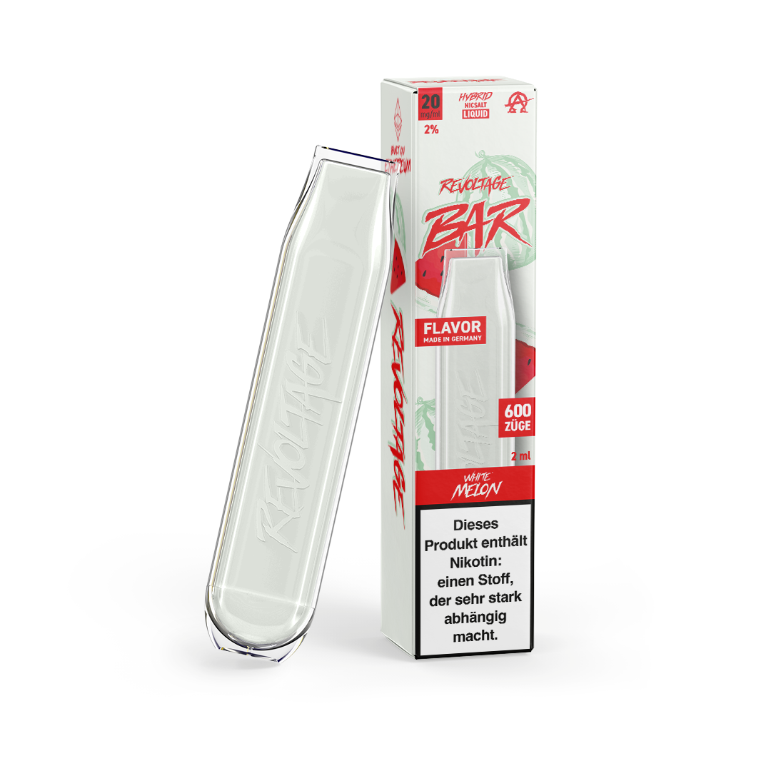 Revoltage Einweg Vape mit Nikotine White Melon Revoltage Einweg Vape mit Nikotine White Melon