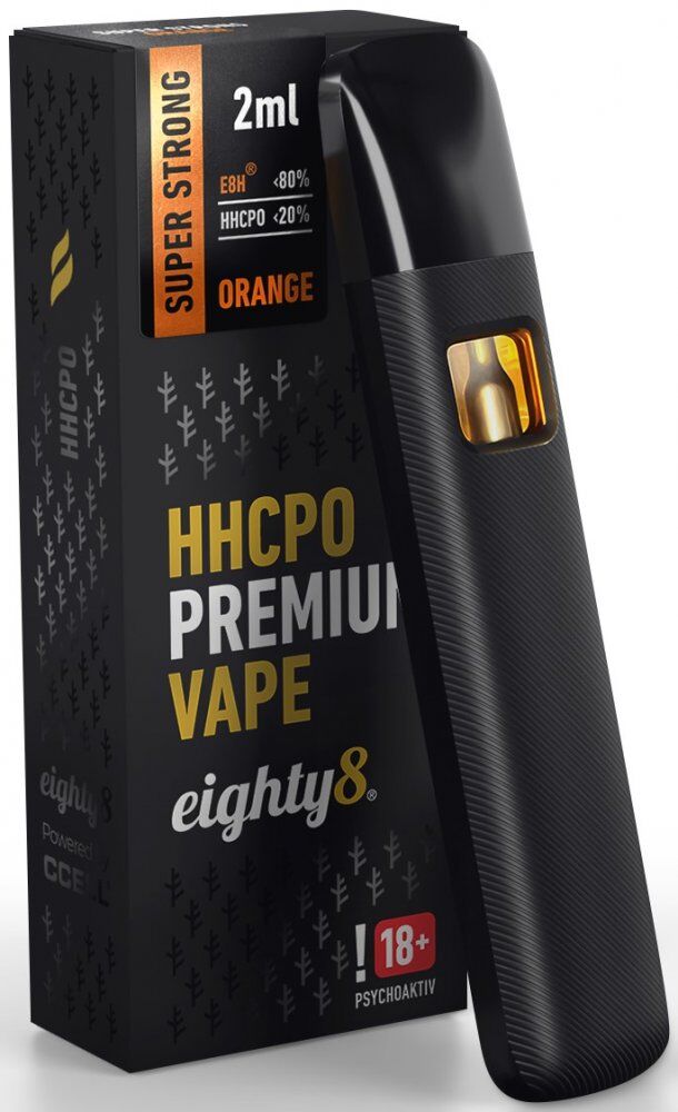Eighty8 Superstrong HHCPO + E8H  Vape 2ml Orange