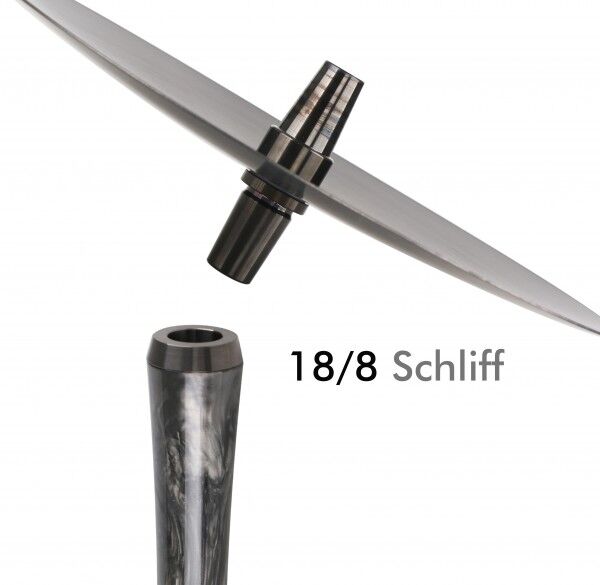 Camo Shisha CM Big SS Black Dignity Transparent