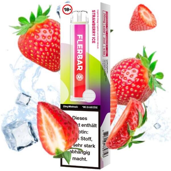 FlerBar Einwegvape Strawberry Ice FlerBar Einwegvape
