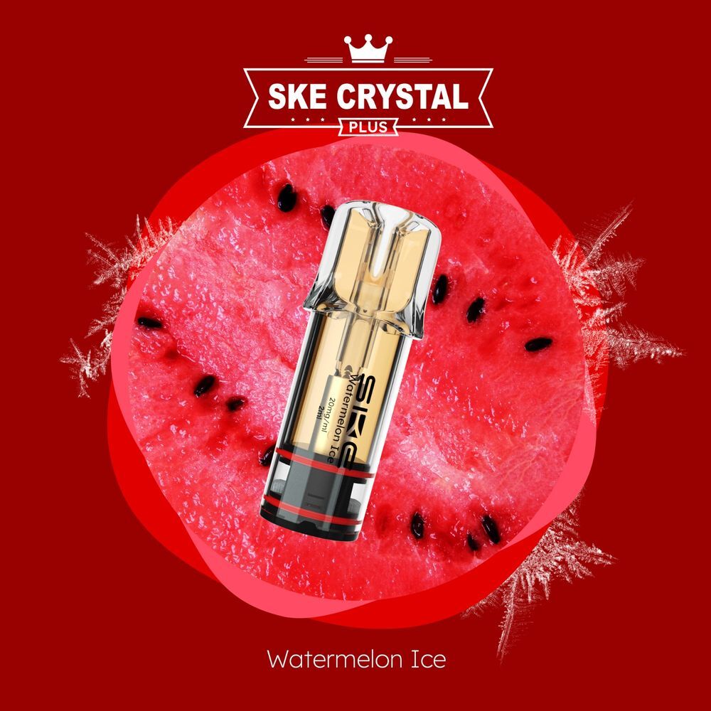 Crystal SKE Plus Pods Watermelon Ice