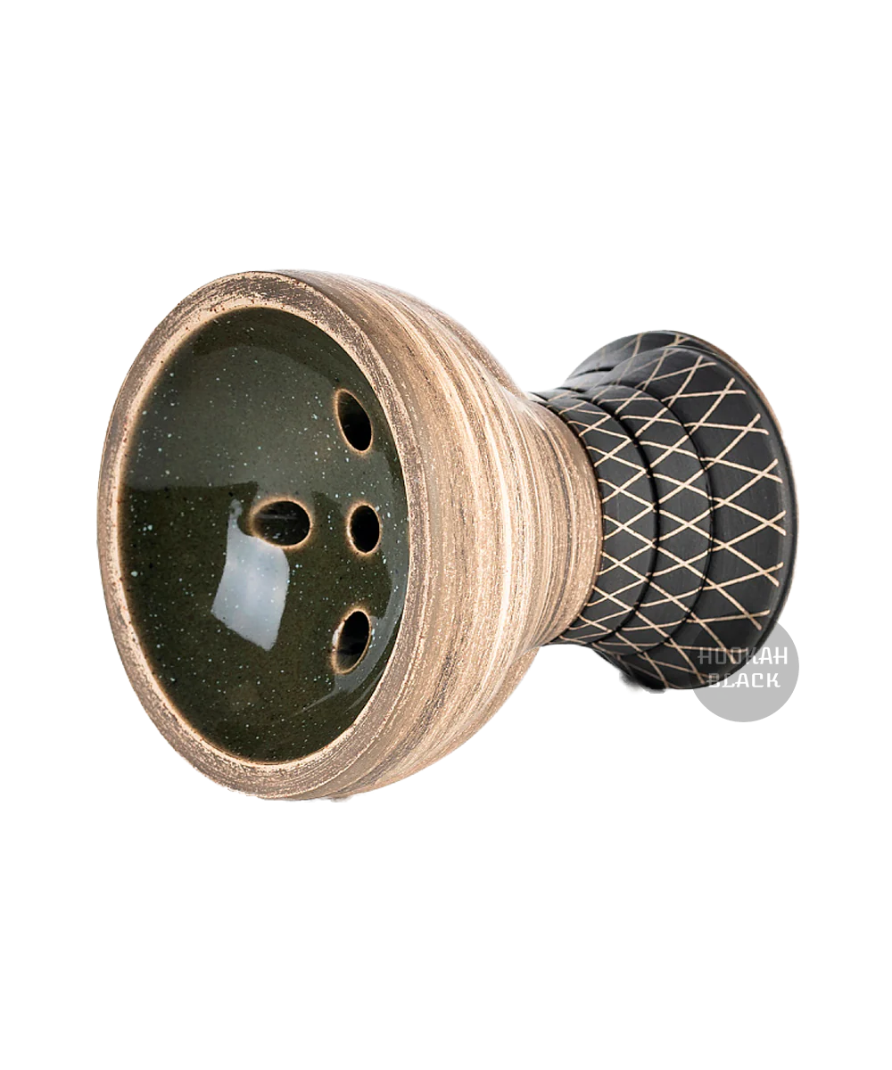 Alpha Hookah Turk Mehrloch Kopf Green Sand