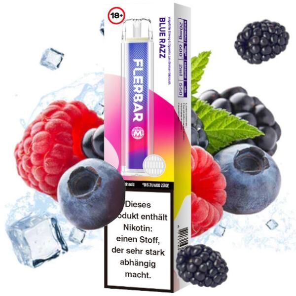 FlerBar Einwegvape Blue Razz FlerBar Einwegvape