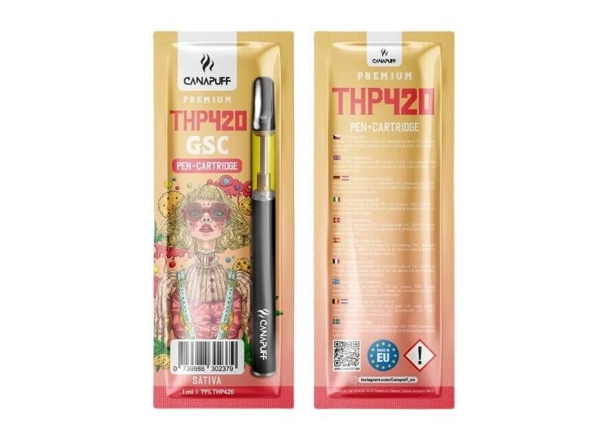 CanaPuff THP420 Pen + Kartusche 79 %, 1 ml GSC