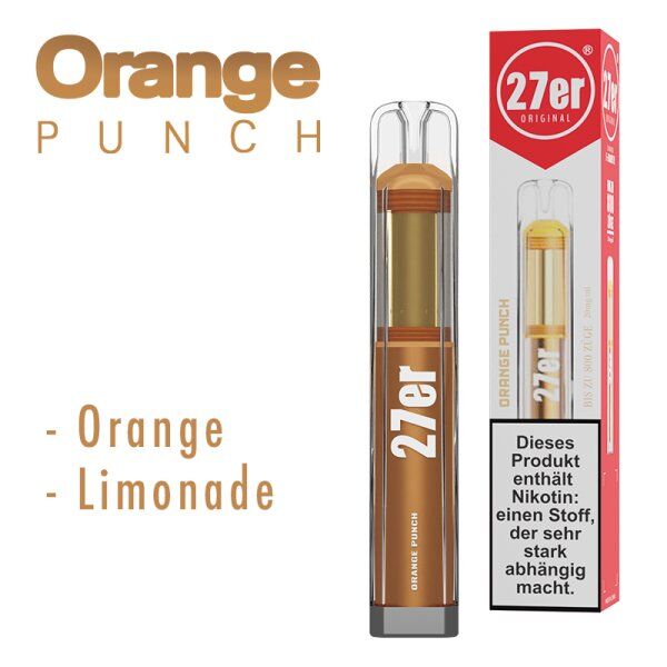 27er Einwegvape Orange Punch