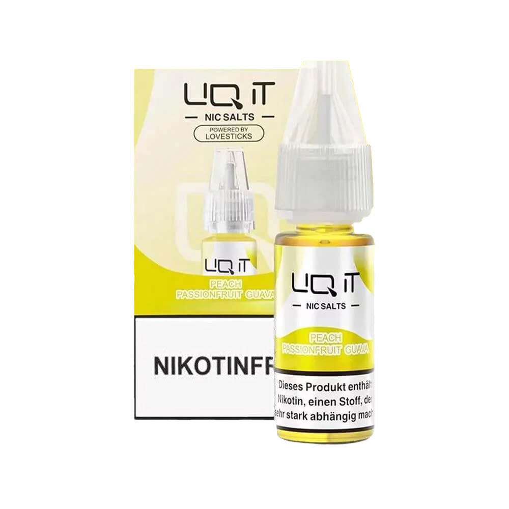 Lovestick Nicsalt LIQ IT Peach Passionfruit Guave-0mg/ml
