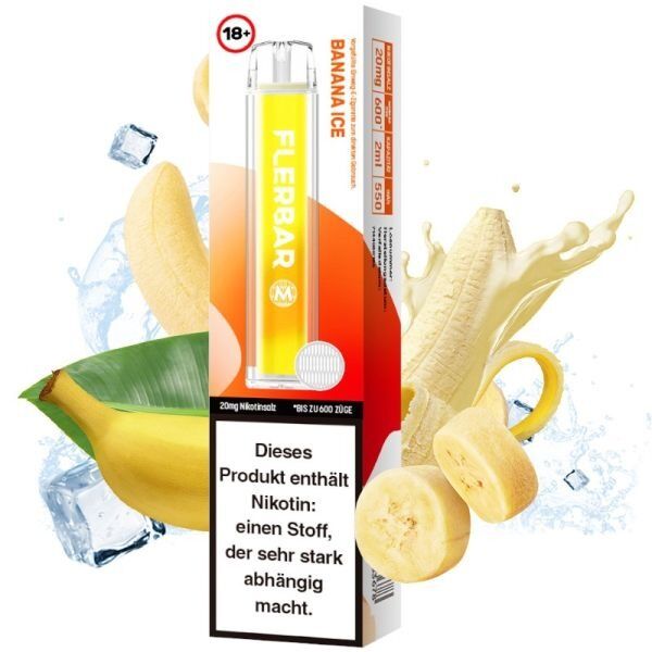 FlerBar Einwegvape Banana Ice FlerBar Einwegvape