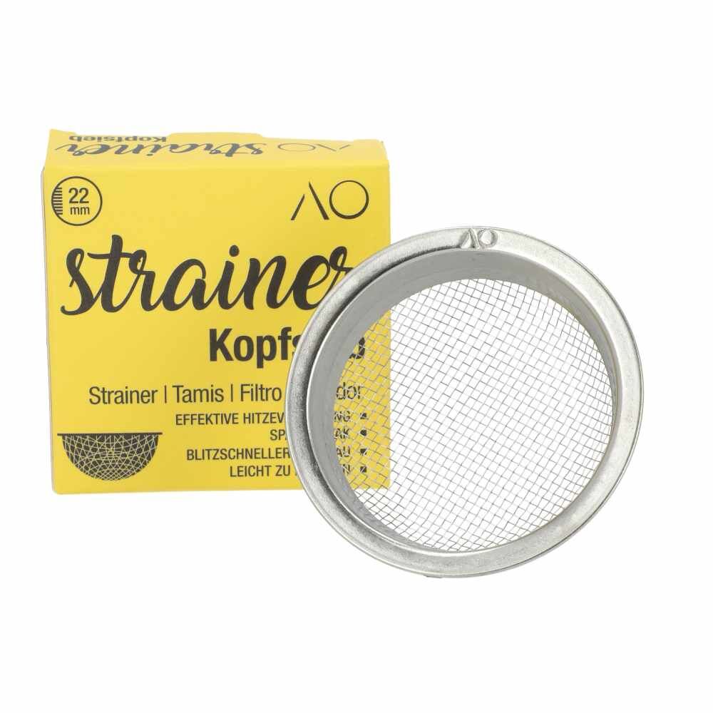 AO Strainer Kopfsieb Pro 22mm AO Strainer Kopfsieb Pro 22mm